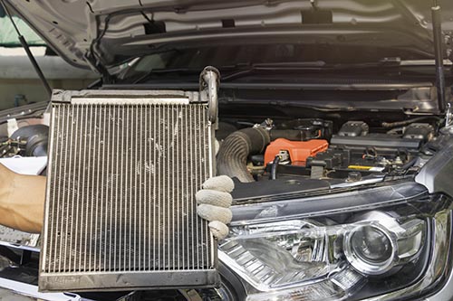 Car condenser radiator Tires
